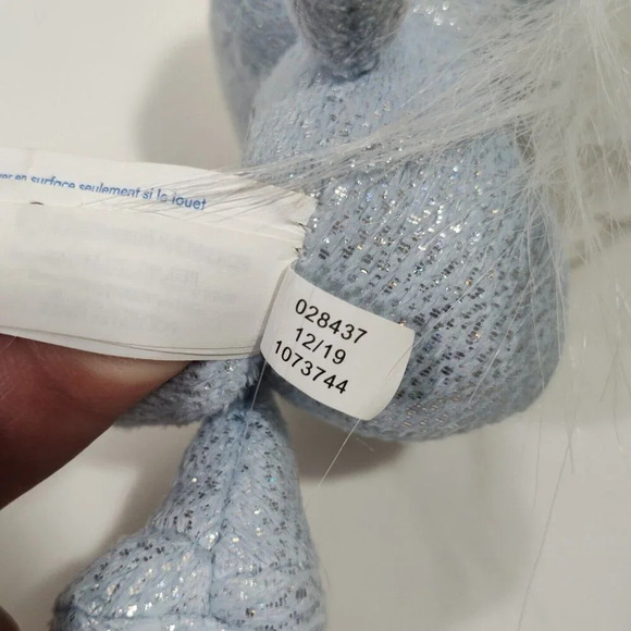 Build A Bear Trolls World Tour Stuffed Animal Plush Toy Blue Silver NOT WORKING - Picture 9 of 10